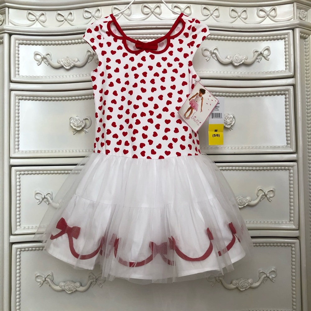Gorgeous BISCOTTI Valentine’s dress girls 4/4t, 5/6